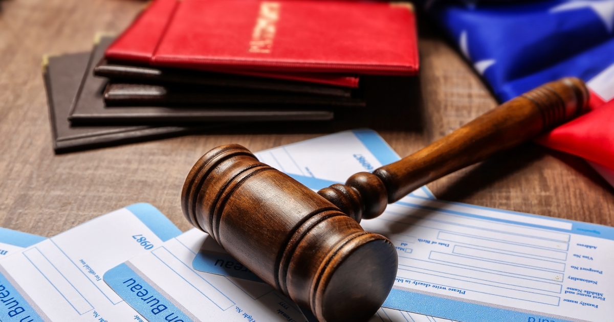 Gavel and Passport